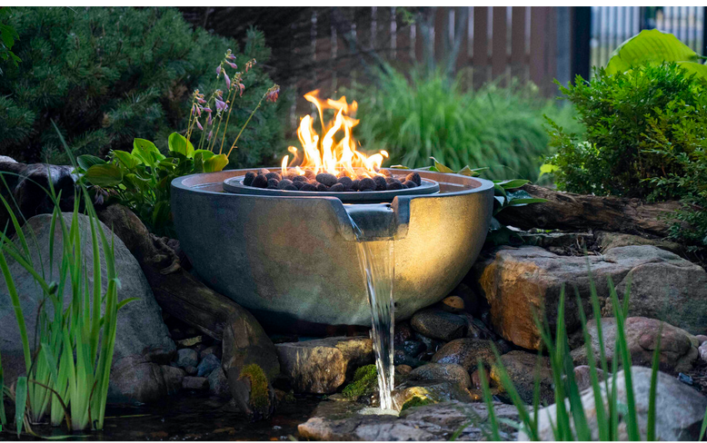 Feeling Spicy? Learn About Backyard Water Features With Fire